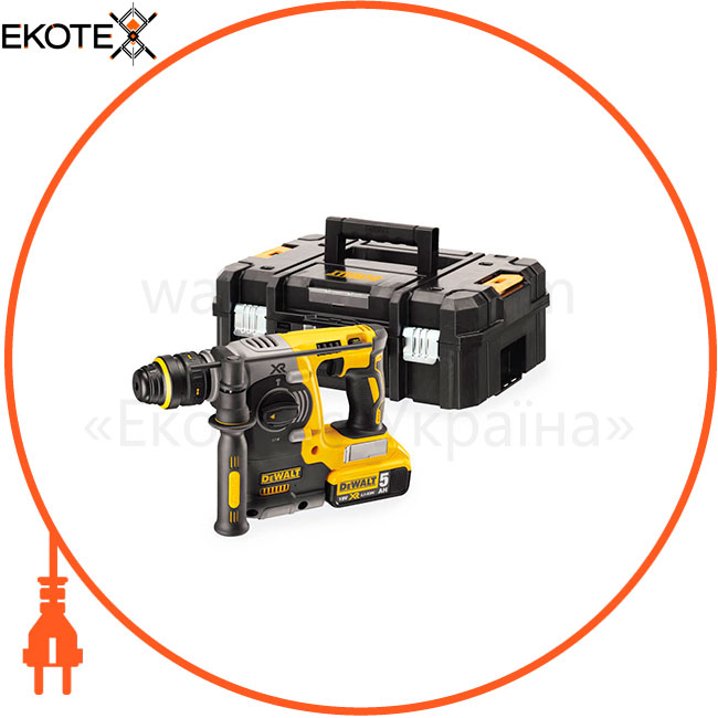 Перфоратор акумуляторний Бесщеточний SDS-Plus DeWALT DCH274P2, DeWALT, DCH274P2