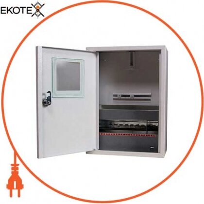 Enext s0100067 корпус e.mbox.stand.n.f1.12.z.e металлический, под 1-ф. электронный счетчик, 12 мод., навесной, с замком