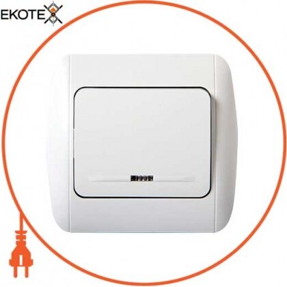 Enext s035001 выключатель e.install.stand.811l одноклавишный с подсветкой