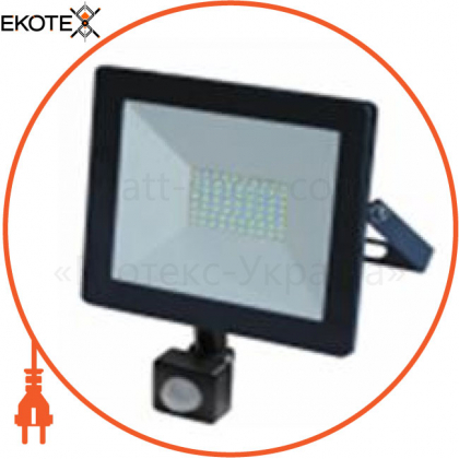 Прожектор світлодіодний LED mini Tab 30-2000 із датчиком руху, Ecostrum, 72465