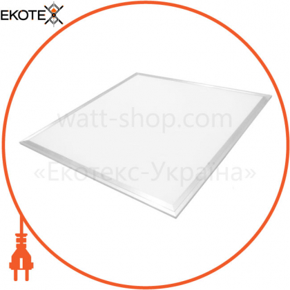 Світлодіодна панель SLIM 36W 3000lm 4000K/срібло, Ecostrum, 74494
