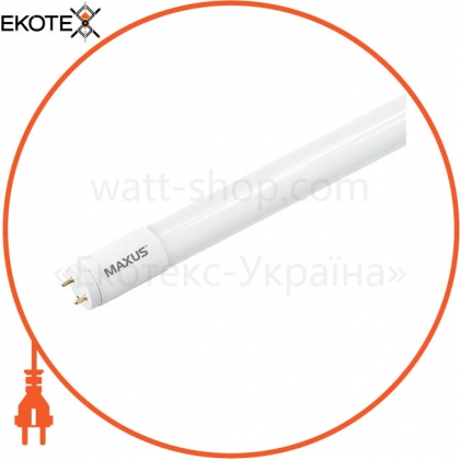 LED лампа MAXUS T8 11W, 90 см, яскраве світло, G13, (1140-06), Maxus, 1-LED-T8-090M-1140-06