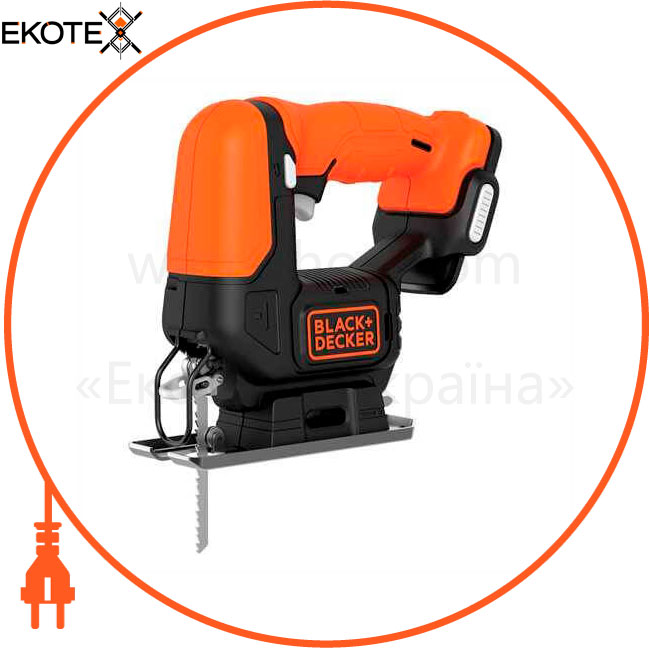 Пила лобзиковая акумуляторна BLACK + DECKER BDCJS12N, BLACK+DECKER, BDCJS12N