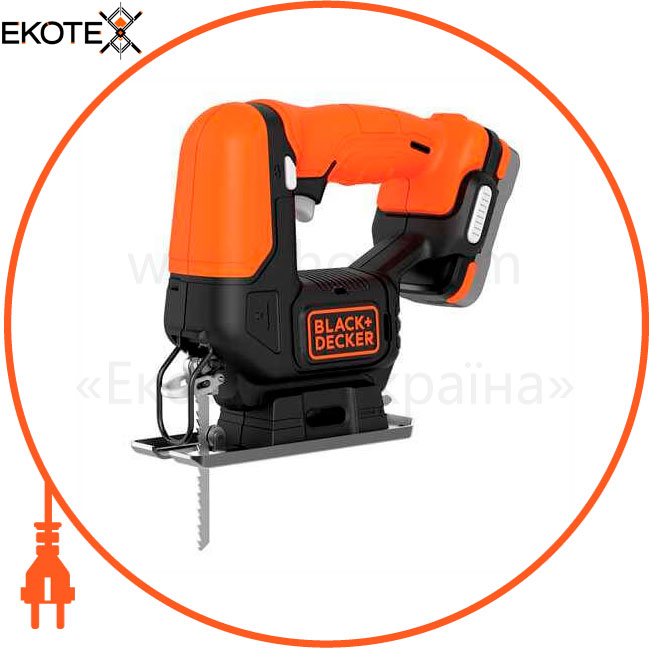 Пила лобзиковая акумуляторна BLACK + DECKER BDCJS12N, BLACK+DECKER, BDCJS12N
