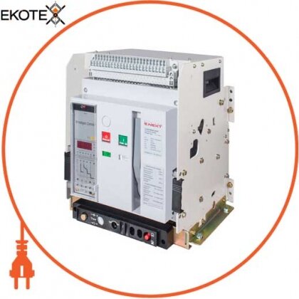 Enext i0810004 воздушный автоматический выключатель e.acb.2000d.2000, выкатной, 3p, 2000a, 65 ка