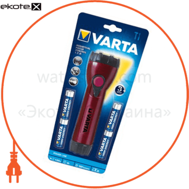 Varta 17640101421 фонарь varta industrial focus control led 4aa (17640101421)