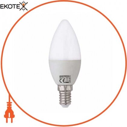 Horoz Electric 001-003-0008-040 лампа свеча smd led 8w 6400k e27 800lm 175-250v