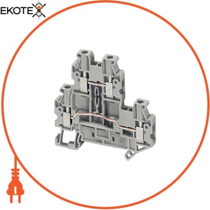 Schneider NSYTRV24D linergy проходной клеммный блок - 2,5мм? 24a 2-уровневый 1x1 винтовой - серый