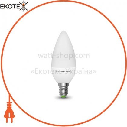 Euroelectric LED-CL-06144(EE) светодиодная euroelectric led лампа &quot;свеча&quot; 6w e14 4000k
