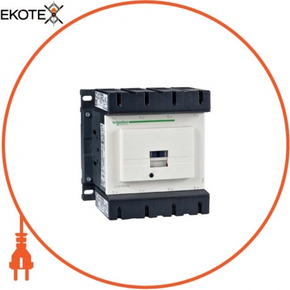 Контактор D 4P (4НО), AC1 200А, 220В, 50 / 60Гц, зажим під гвинт, Schneider, LC1D115004M7