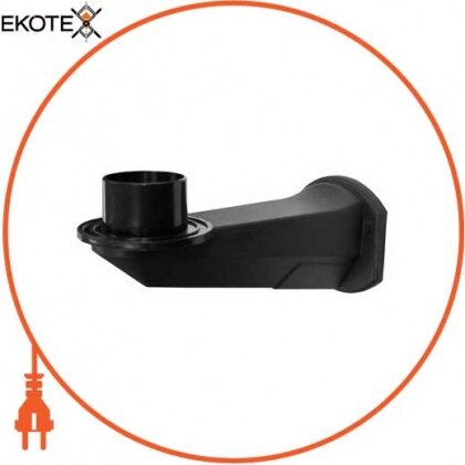 Enext l0120064 крепление настенное для светильника типа шар e.street.wall.pc.black, черное