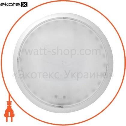 Настінно-стельовий "Еклектика" Е-007 (LED) 12 w (бел.опал), Ecostrum, Е-007 (LED) 12 w (бел.опал)