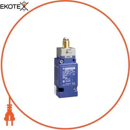 кінцевий вимикач XCKJ - сталевий роликовий плунжер посилений - 1C / O - snap action - M20, Schneider, XCKJ1167H29