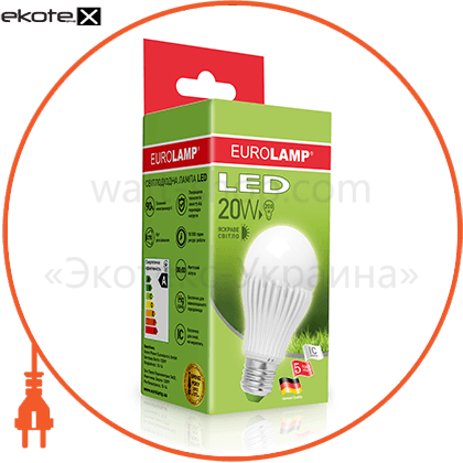 Eurolamp LED-A65-20274(D) eurolamp led лампа еко серія &quot;d&quot; а65 20w e27 4000k (50)