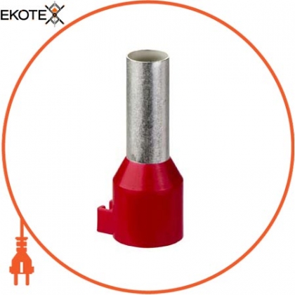 cable end with clipin tag holder long size 35 mm? red, Schneider, DZ5CA353D