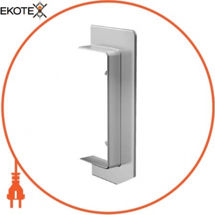 Тримач кабелю 45 - wall / ceiling frame - PC / ABS - aluminium metallic, Schneider, ISM10555