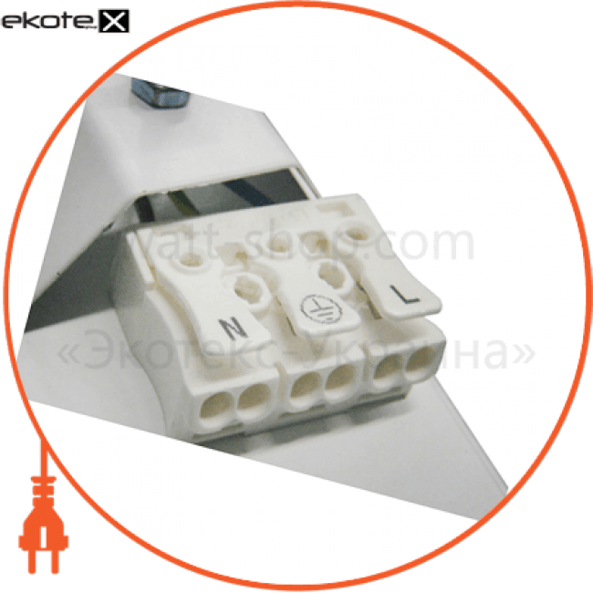 Ledeffect LE-ССО-14-040-0734-20Д ритейл лайт проходной светильник модификация с опаловым рассеивателем