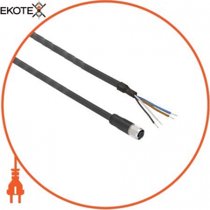 Schneider XZCP1564L05 pre-wired connectors xz - straight male - m12 - 5 pins - cable pur 0.5m