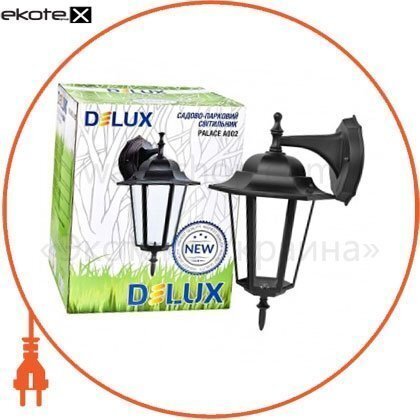 Delux 90011334 светильник садово-парковый palace a002 60вт е27 черный