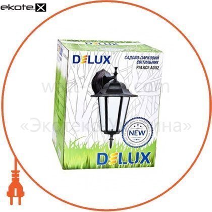 Delux 90011334 светильник садово-парковый palace a002 60вт е27 черный