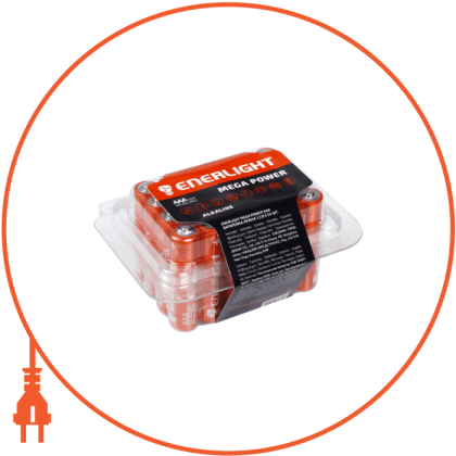 Батарейка ENERLIGHT MEGA POWER AAA BOX 24, Enerlight, 90030324