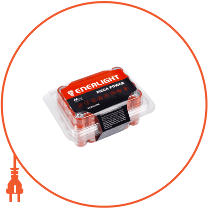 Батарейка ENERLIGHT MEGA POWER AA BOX 24, Enerlight, 90060324