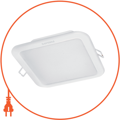 Світильник Philips DN027B LED9/NW 11W L125 SQ, Philips, 911401814597