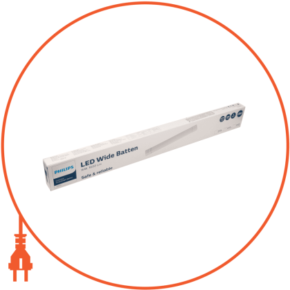 Cвітильник лінійний Philips BN005C LED15/NW L600 PSU CFW 15 Вт ІР20 4000К, Philips, 911401863181