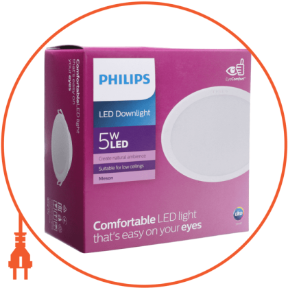 Світильник 59447 MESON 090 5W 40K WH recessed, Philips, 915005747201