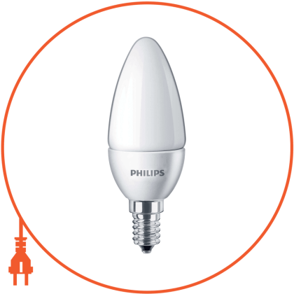Лампа світлодіодна Philips ESS LEDCandle 6.5-75W E14 827 B35NDFR RCA old, Philips, 929001886507 old