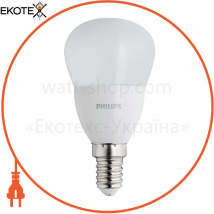 Philips 929001886907 лампа светодиодная philips ess ledlustre 6.5-75w e14 840 p45ndfr rca