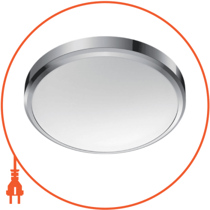 Світильник DORIS CL257 EC RD 17W 40K C HV IP44 06 для ванної кімнати, хром, Philips, 929002514301