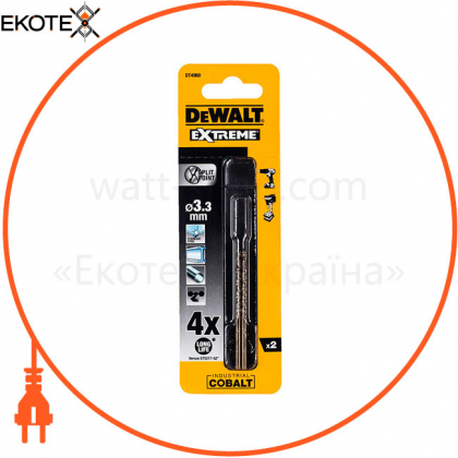 Свердло по металу EXTREME INDUSTRIAL COBALT DeWALT DT4960, DeWALT, DT4960