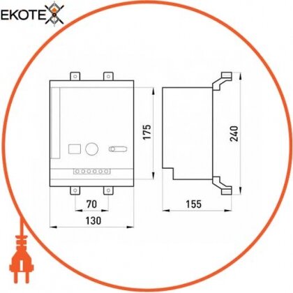Мотор-редуктор e.industrial.ukm.630-800.MDX.220, 220В, Enext, i0080004