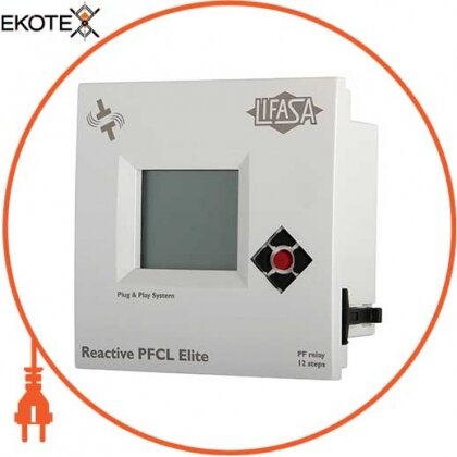 Enext PFCL12400 регулятор реактивной мощности pfcl-12 elite (на 12 ступеней) с интерфейсом rs-485