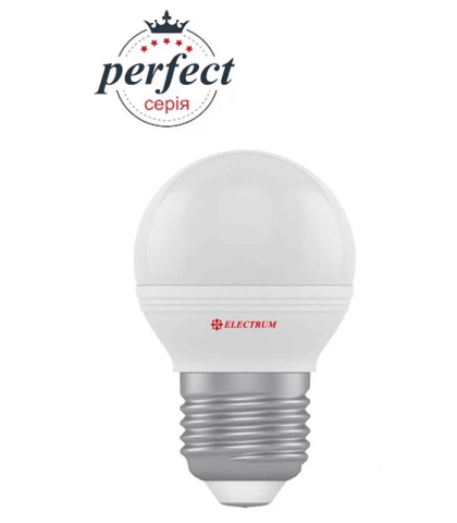 Лампа світлодіодна куля ELECTRUM 7W E27 3000K  A-LB-1864