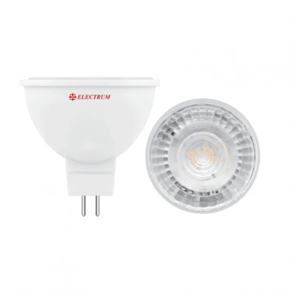 Лампа світлодіодна ELECTRUM MR-16 7W GU5.3 4000K A-LR-0629, Electrum, A-LR-0629