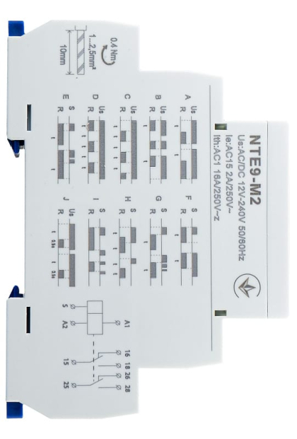 Реле часу асиметричного циклу  NTE9-S1 AC/DC 12-240V, АСКО-УКРЕМ, A0010240007
