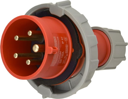Вилка переносна серії UCombi  5P  16А IP 67, АСКО-УКРЕМ, A0080010114
