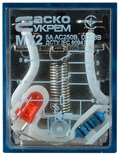 Реле МY2 (AC 24 V), АСКО-УКРЕМ, A0090010006