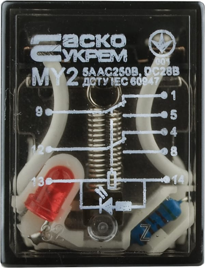 Реле МY2 (DC 12 V), АСКО-УКРЕМ, A0090010023