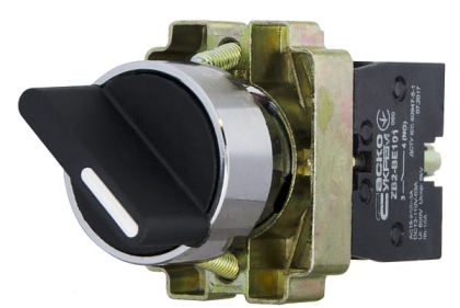 XB2-BD21 Кнопка поворотна 2-поз. Стандартна ручка, АСКО-УКРЕМ, A0140010004