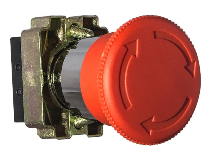 XB2-BS542 Кнопка безпеки.Повернення поворотом. d40mm, АСКО-УКРЕМ, A0140010017
