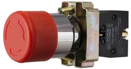 XB2-BS442 Кнопка безпеки.Повернення поворотом. d30mm, АСКО-УКРЕМ, A0140010082