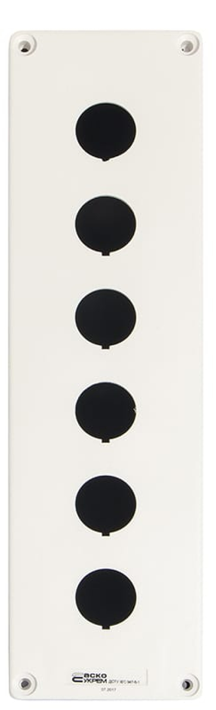 Корпус HJ9-6 (6-місний) білий, АСКО-УКРЕМ, A0140020074
