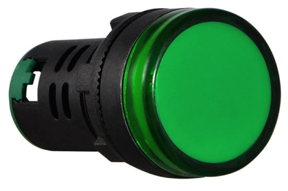 Сигнальна арматура AD22-22DS зелена 220V АC, АСКО-УКРЕМ, A0140030045