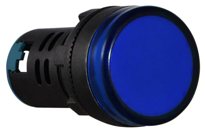Сигнальна арматура AD22-22DS синя 24V АC/DC, АСКО-УКРЕМ, A0140030153