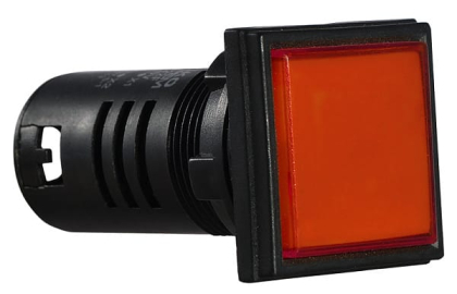 Сигнальна арматура AD22-22F червона 220V АC, АСКО-УКРЕМ, A0140030157