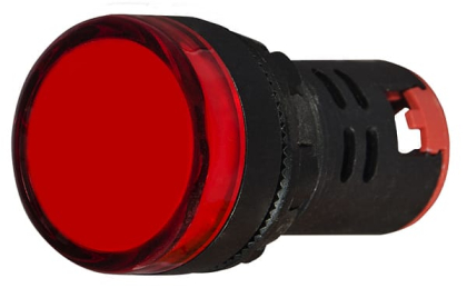 Сигнальна арматура AD22-22DS червона 12V АC/DC, АСКО-УКРЕМ, A0140030163