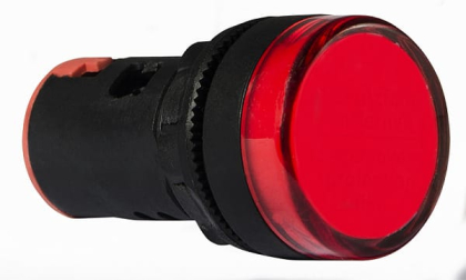 Сигнальна арматура AD22-22DS червона 12V АC/DC, АСКО-УКРЕМ, A0140030163